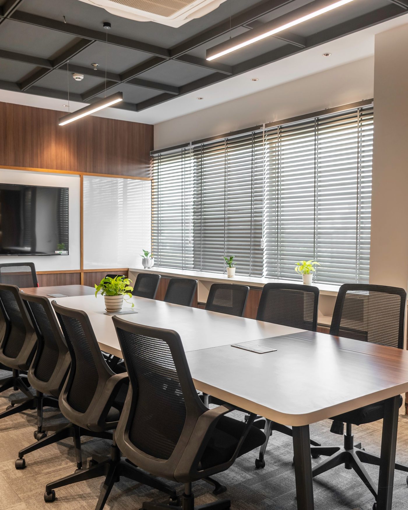 Modern conference room at a partner office in India