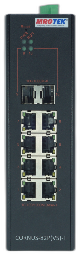 MRO‑TEK CORNUS Industrial L2 Managed Switch