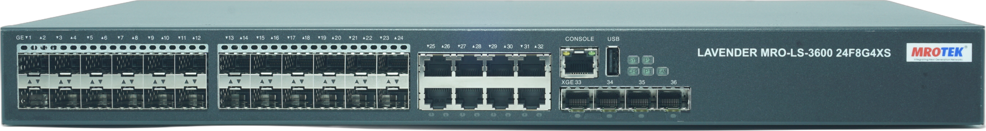 LAVENDER MRO-LS-3600 series (Higher Performance 10G Layer 3)