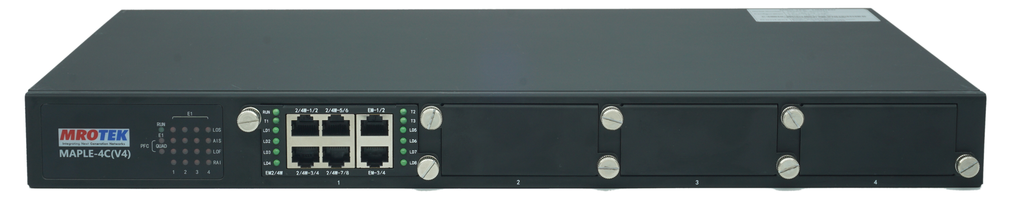 MRO‑TEK MAPLE-4C telecom multiplexer