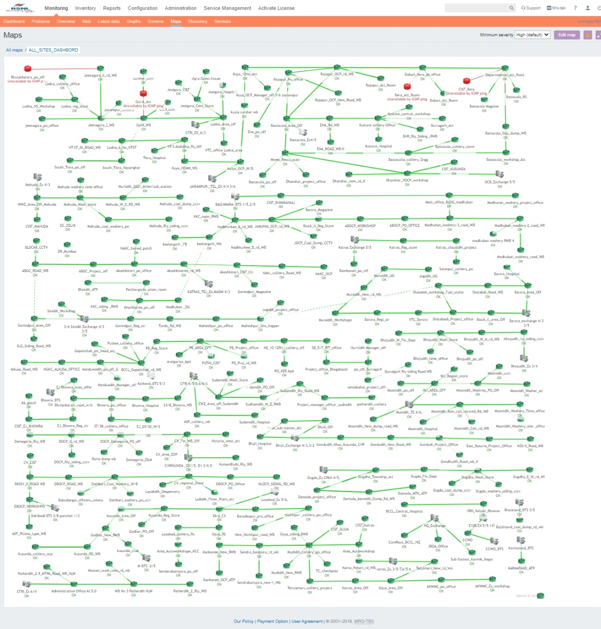 Nested Network Maps & Discovery